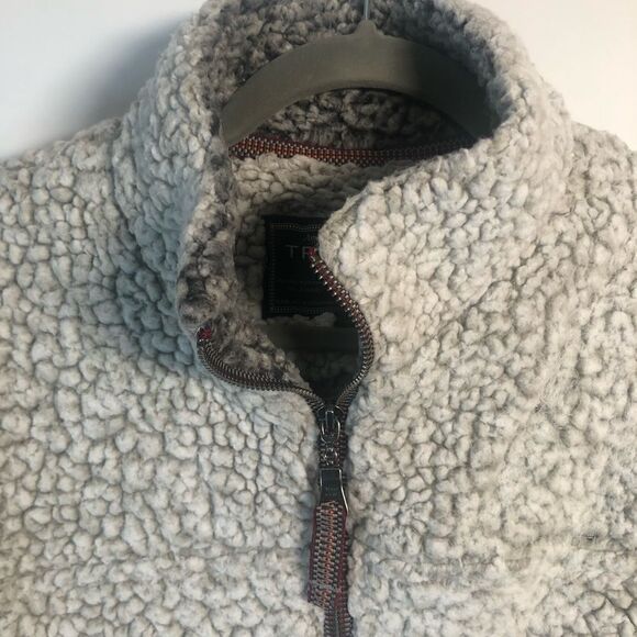 True Grit Original Frosty Tip Pile 1/2 Zip Pullover Size XS - Picture 9 of 13
